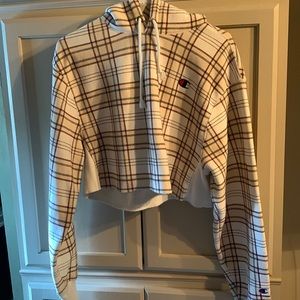 Champion cropped sweat shirt